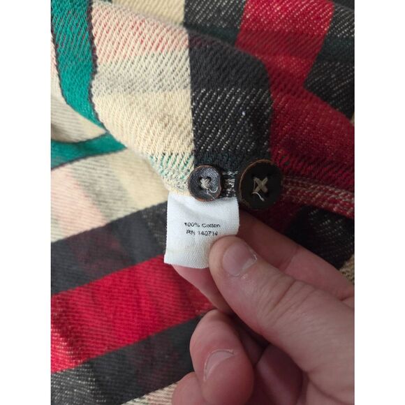 Alex Mill Mens  Chore Shirt in plaid sz Medium - Picture 3 of 4